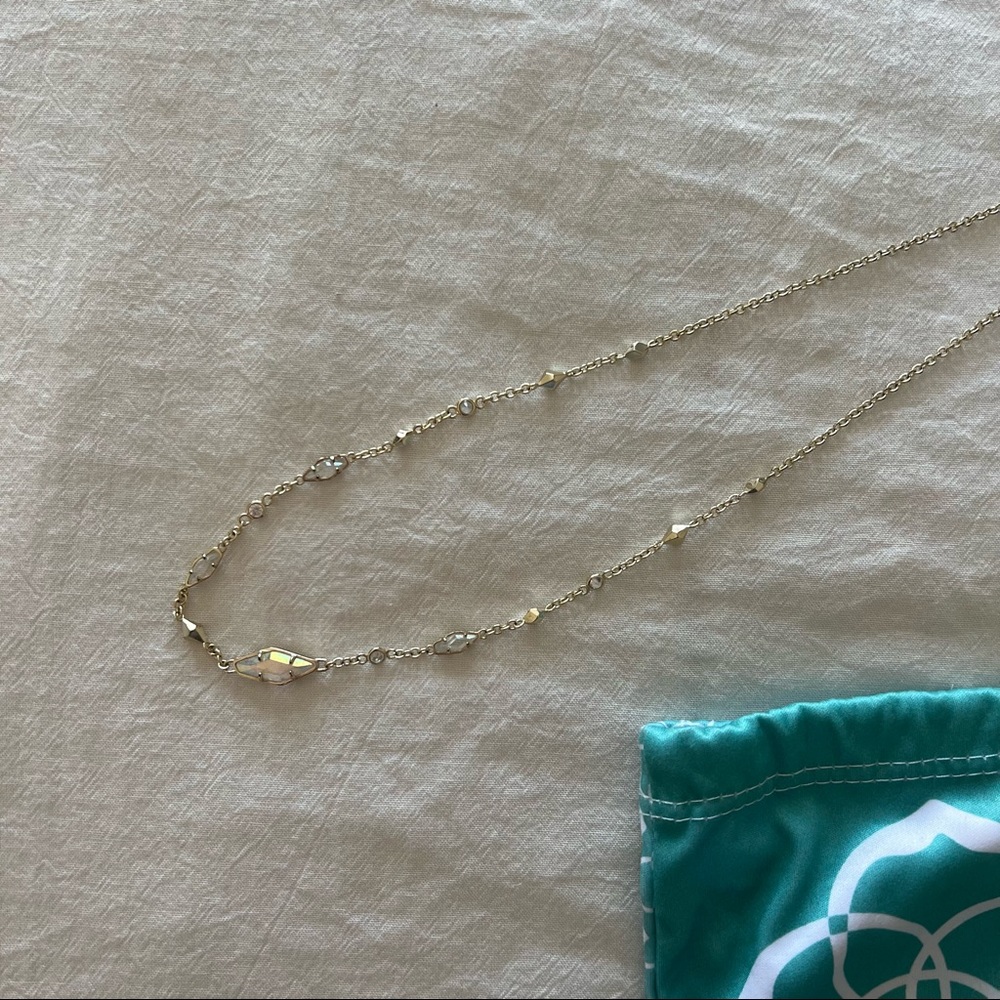 Kendra Scott adjustable necklace Iredecent